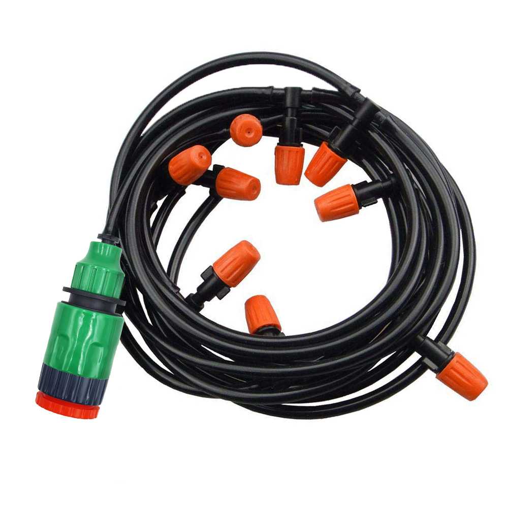 Smart Garden Sprinkler System - Fog Nozzles Irrigation Kit 5M-20M Garden