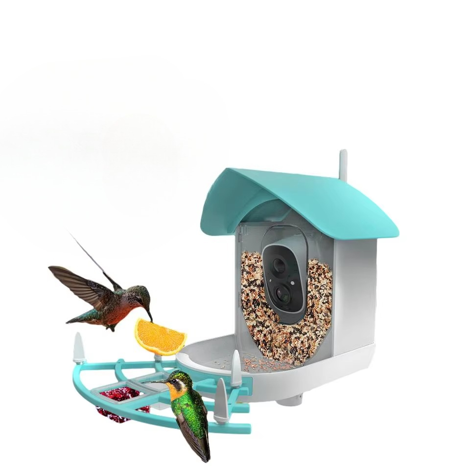 Smart Bird Feeder Camera - Wireless Automatic Pet Feeder Battery Camera