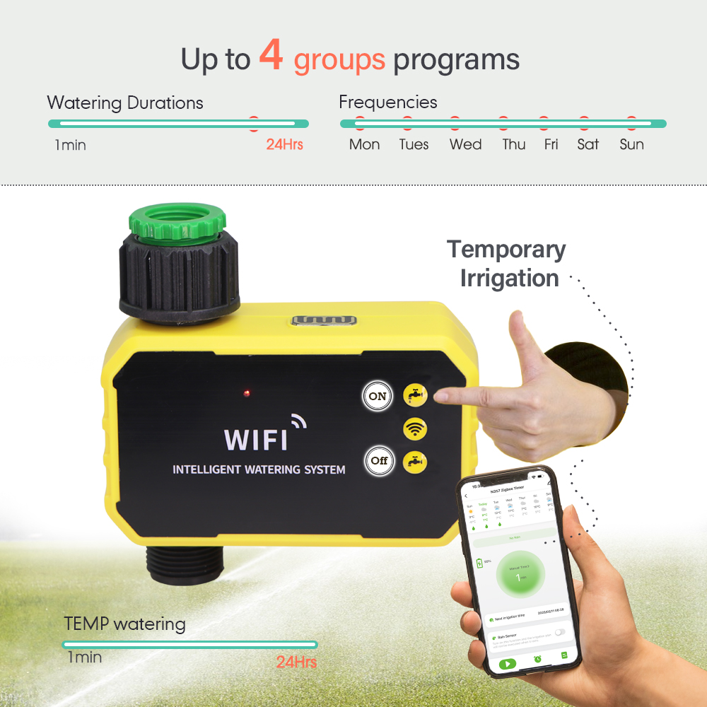 Zigbee Smart Irrigation Timer  - đánh giá và giá Gardena Smart Irrigation Control
