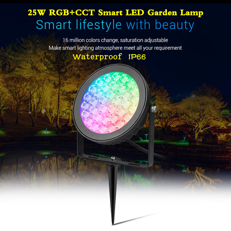 2100LM 25W RGB CCT Thông Minh  - đánh giá và giá Smart Garden Led Lights