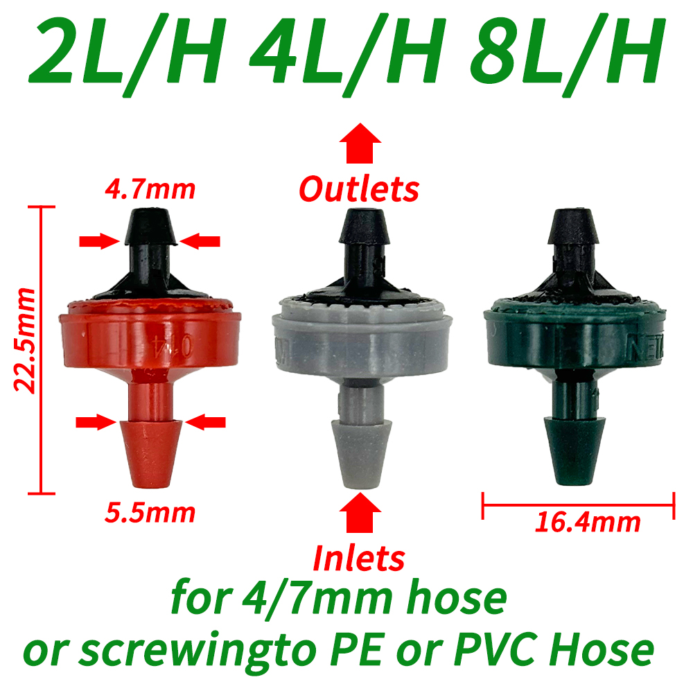 20-50pcs Greenhouse 8L/H Adjus - đánh giá và giá Smart Garden Sprinkler System