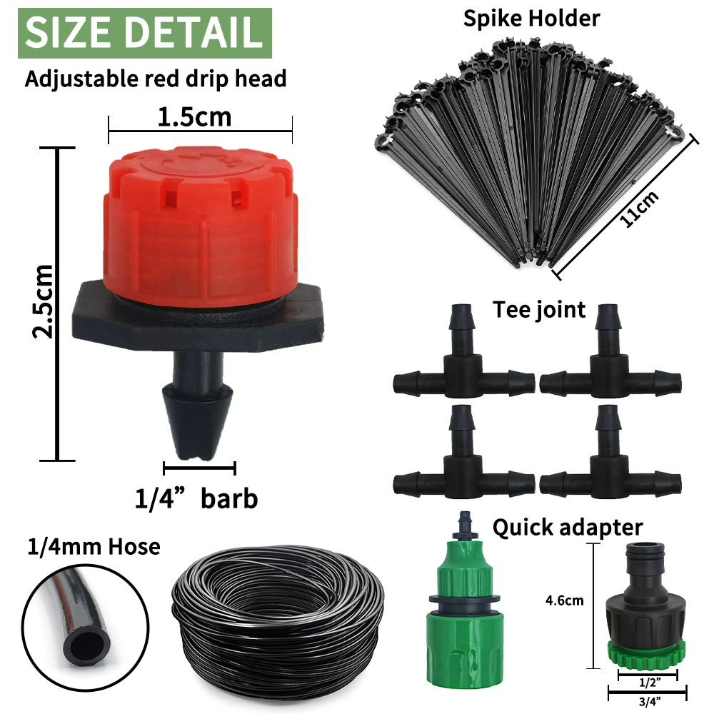Micro Drip Irrigation System P - đánh giá và giá Smart Garden Sprinkler System