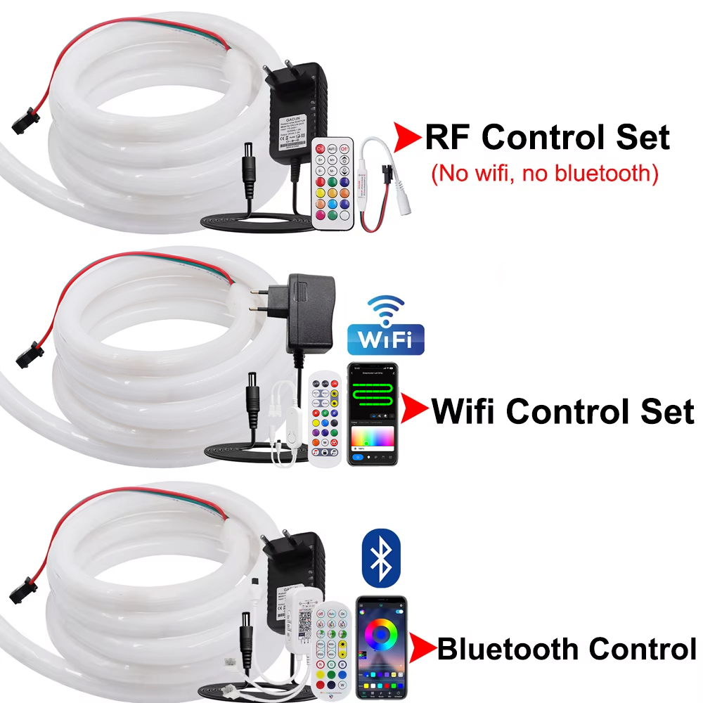WS2811 Dream Color Round Neon  - đánh giá và giá Smart Garden Led Lights