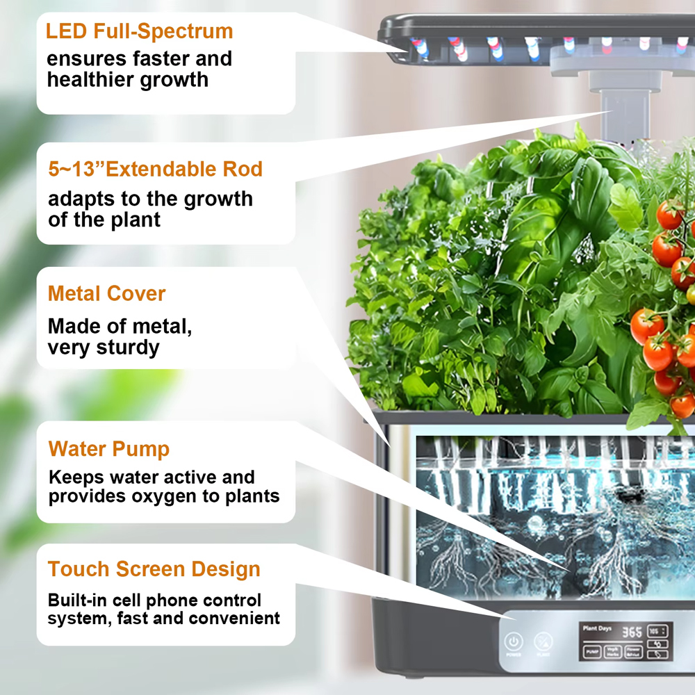 Tuya WiFi Indoor Garden Hydopo - đánh giá và giá Smart Garden Led Lights