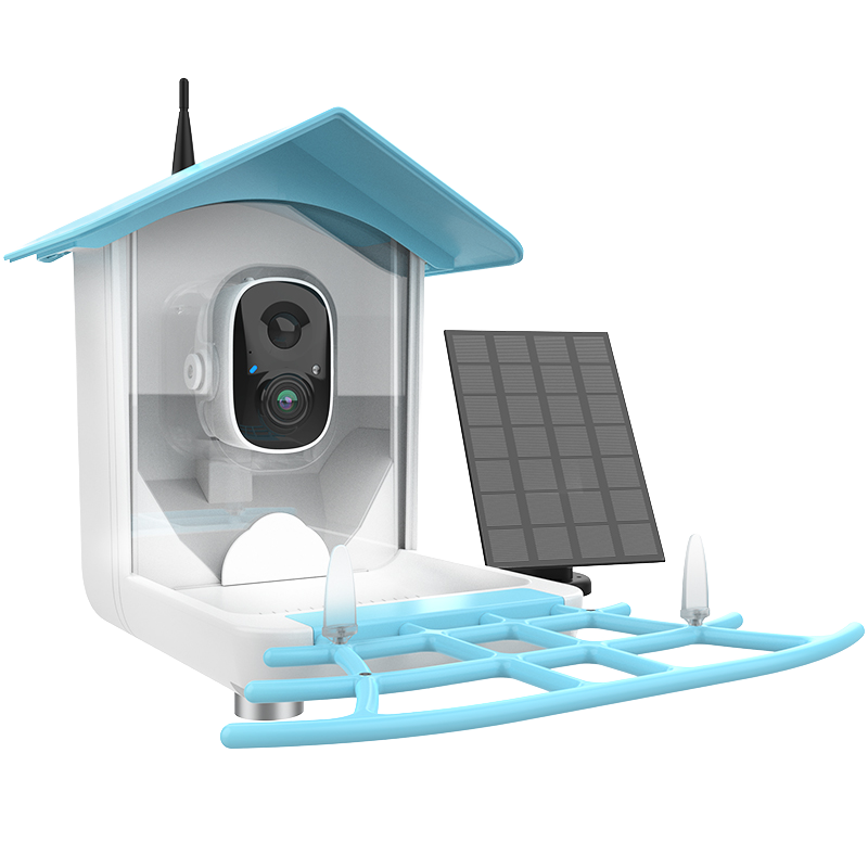 Smart Solar-Powered Pet Feeder - đánh giá và giá Smart Bird Feeder Camera
