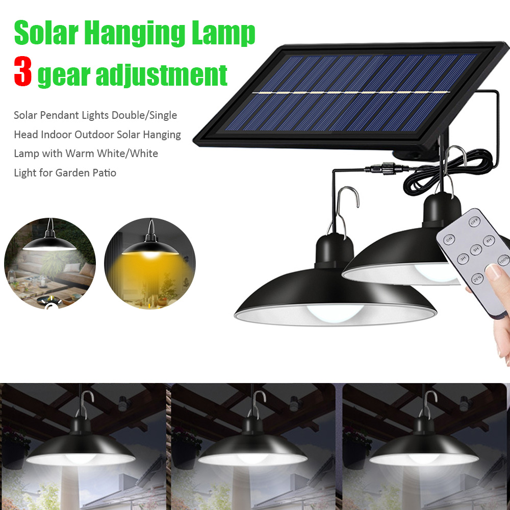 Solar Pendant Light with Doubl - đánh giá và giá Smart Garden Led Lights