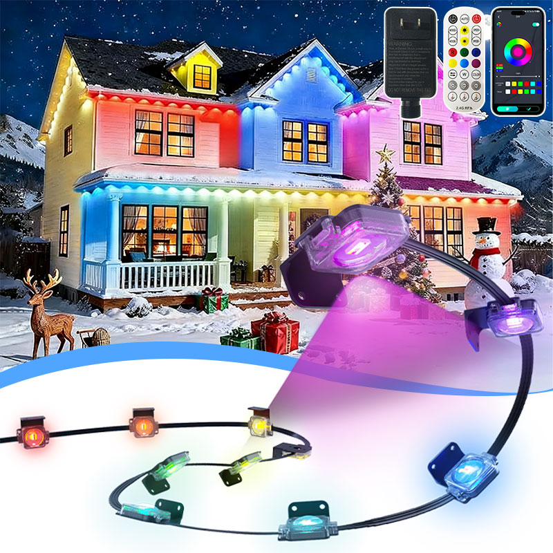 Permanent Outdoor RGBCW Eave L - đánh giá và giá Smart Garden Led Lights
