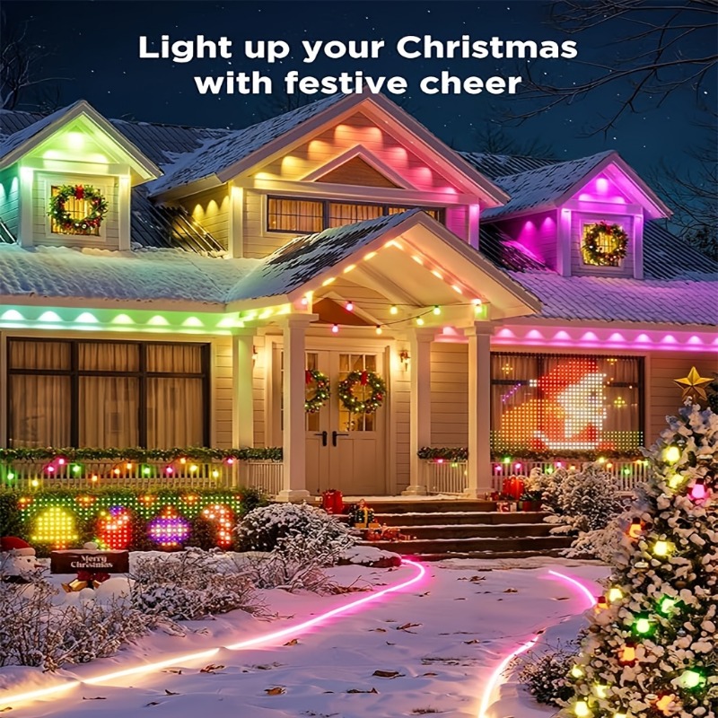 150ft 100ft 50ft Permanent Out - đánh giá và giá Smart Garden Led Lights