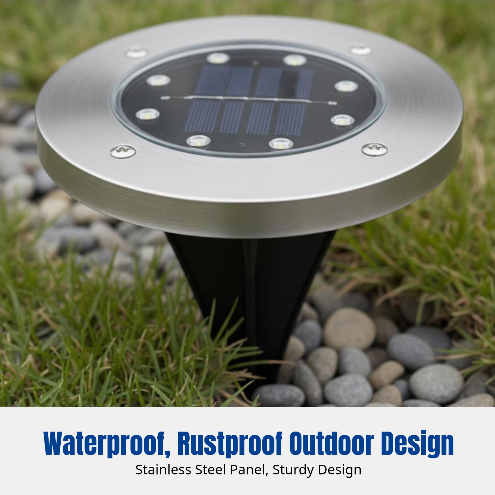 Solar Ground Light, LED Lawn L - đánh giá và giá Smart Garden Led Lights