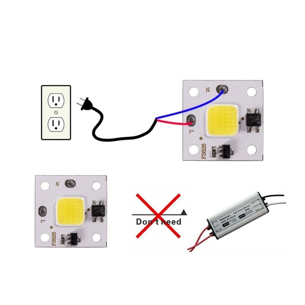 10W COB Mô Đun 220V Chip LED Đ - đánh giá và giá Smart Garden Led Lights
