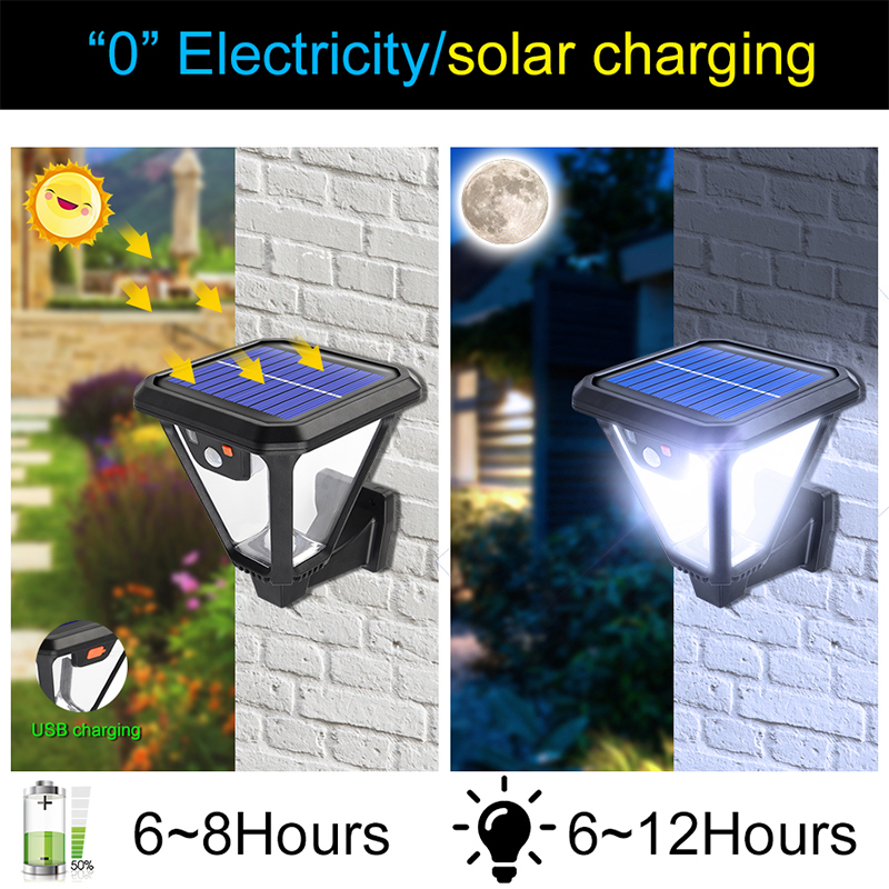 Solar Wall Light Waterproof Ou - đánh giá và giá Smart Garden Led Lights