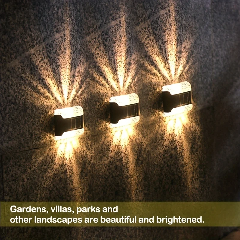 4pc Solar Wall Light: Outdoor  - đánh giá và giá Smart Garden Led Lights