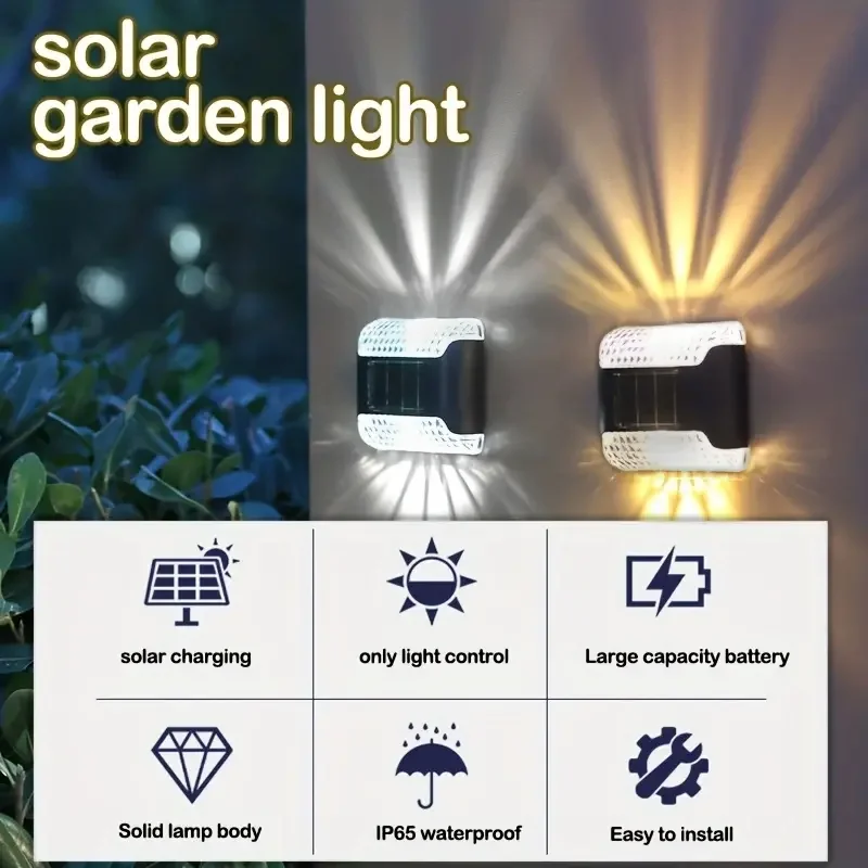 4pc Solar Wall Light: Outdoor  - đánh giá và giá Smart Garden Led Lights