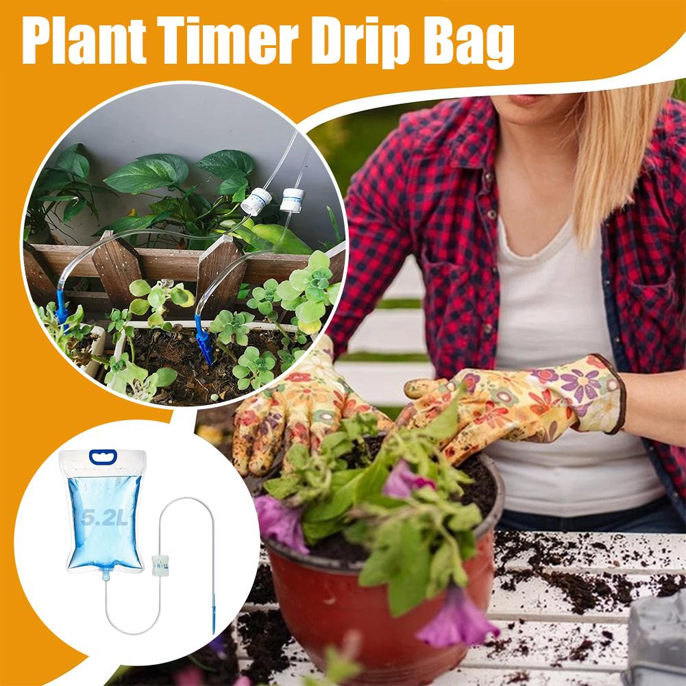 5.2L Adjustable Automatic Drip - đánh giá và giá Smart Garden Sprinkler System