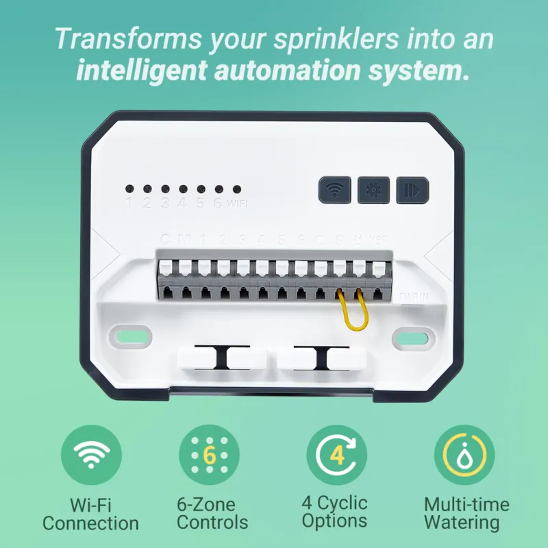 Inkbird IIC-600-WIFI 6-Zone Sm - đánh giá và giá Gardena Smart Irrigation Control