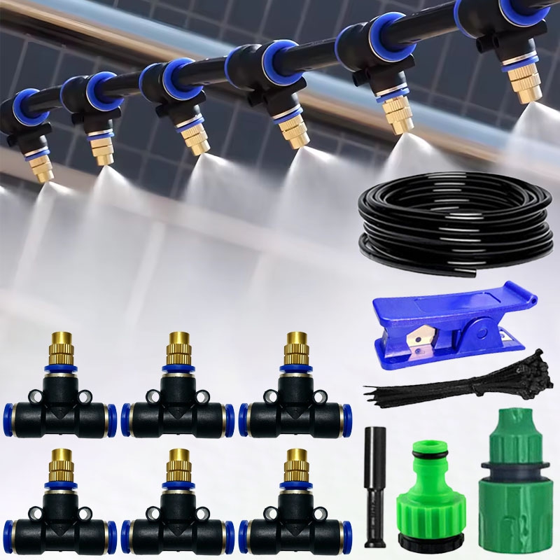 Misting Cooling System Kit   B - đánh giá và giá Smart Garden Sprinkler System