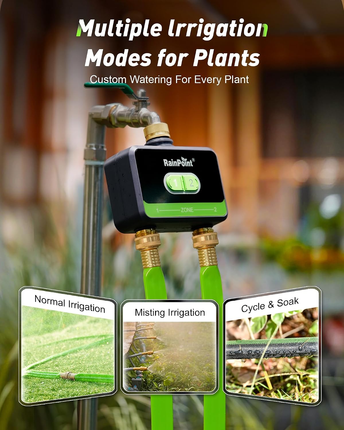 2-Zone Smart WiFi Water Timer  - đánh giá và giá Smart Garden Sprinkler System