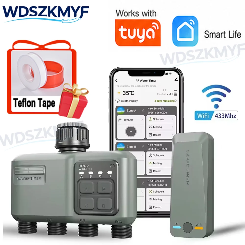 WiFi RF433 Smart Garden Sprink - đánh giá và giá Gardena Smart Irrigation Control