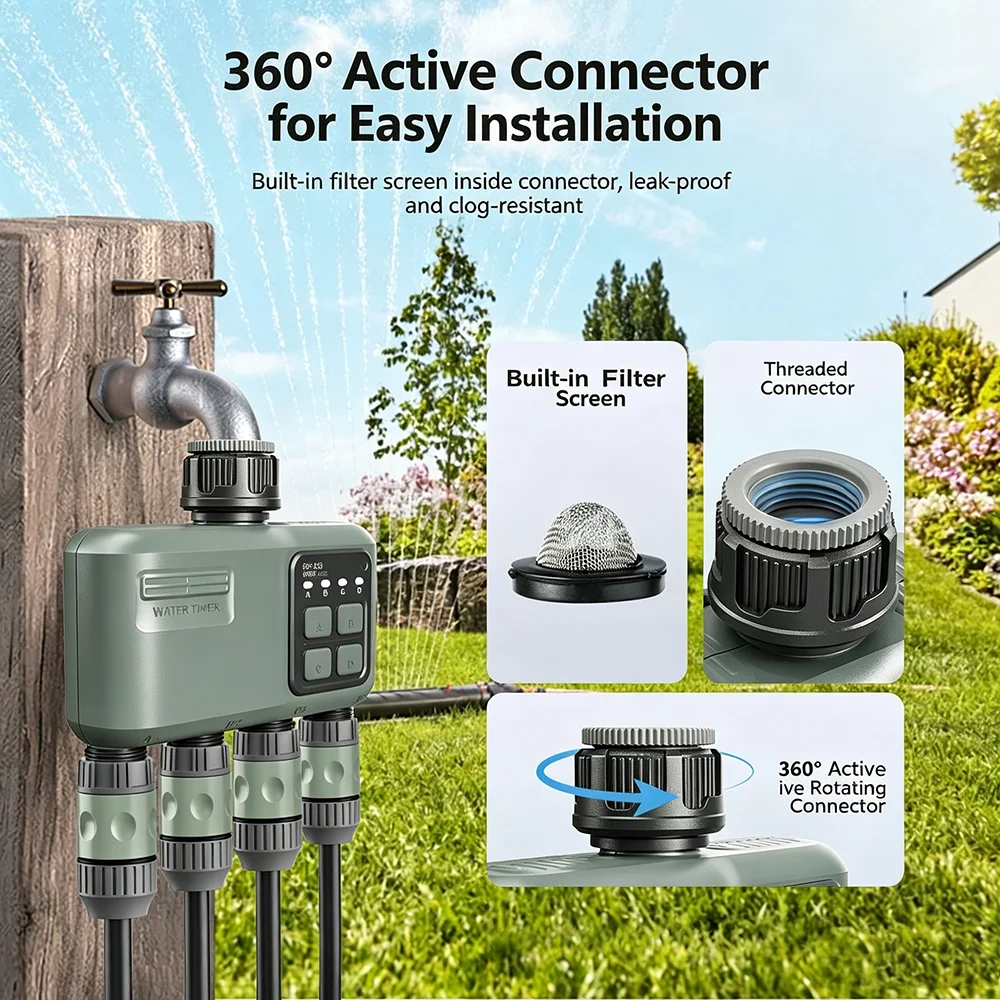 WiFi RF433 Smart Garden Sprink - đánh giá và giá Gardena Smart Irrigation Control