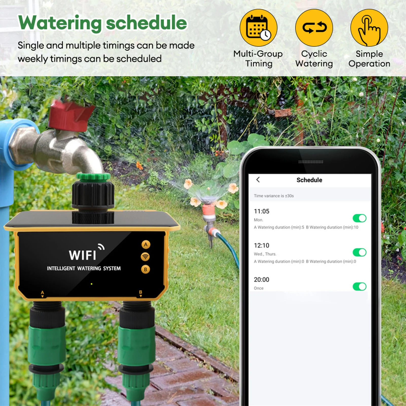 Solar WiFi Smart Irrigation Ti - đánh giá và giá Gardena Smart Irrigation Control