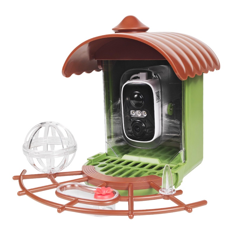 Outdoor Solar-Powered Automati - đánh giá và giá Smart Bird Feeder Camera