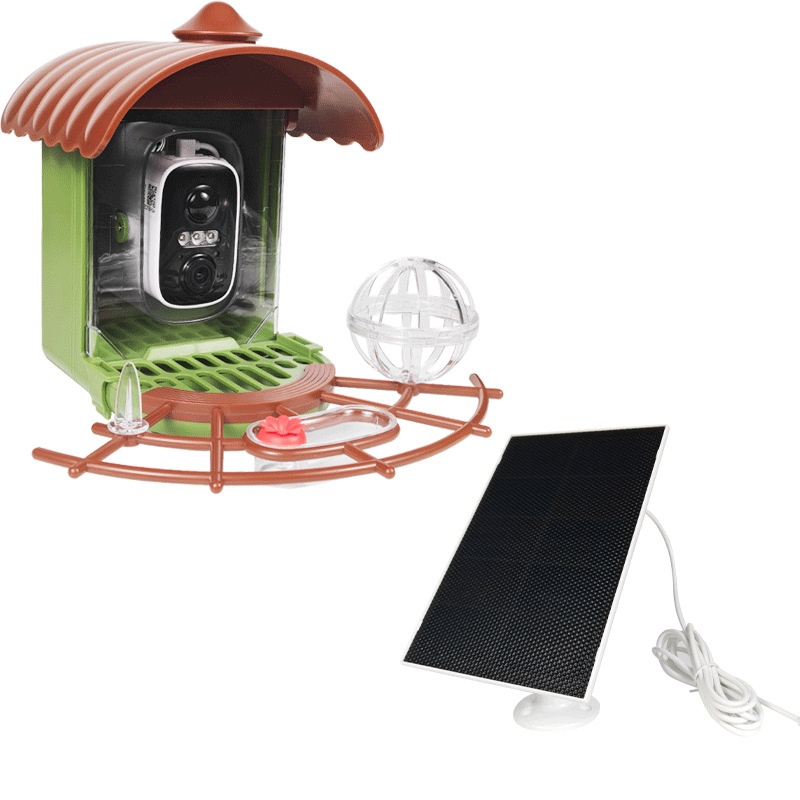 Outdoor Solar-Powered Automati - đánh giá và giá Smart Bird Feeder Camera